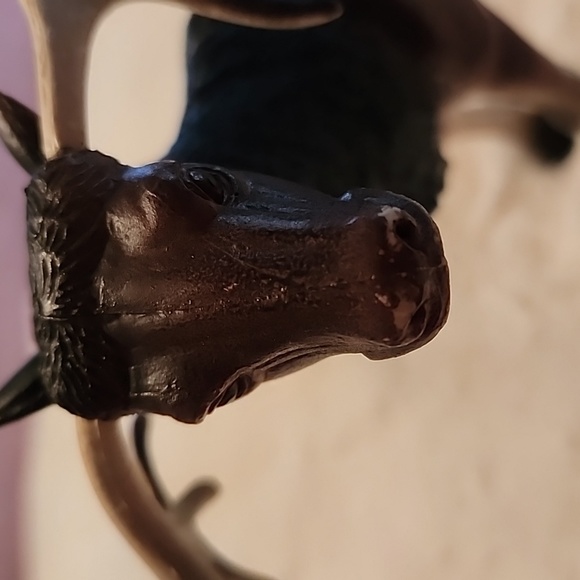 IMPERIAL  1985 PLASTIC MOOSE 🫎 REALISTIC. - Picture 3 of 10